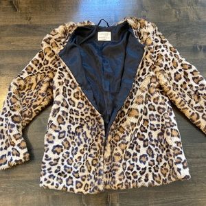 ZARA Leopard Jacket
